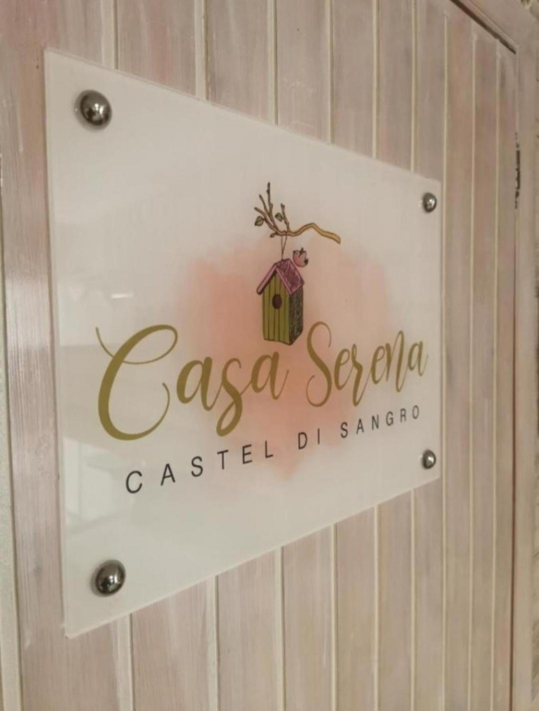 קסטל די סנגרו Casa Serena מראה חיצוני תמונה